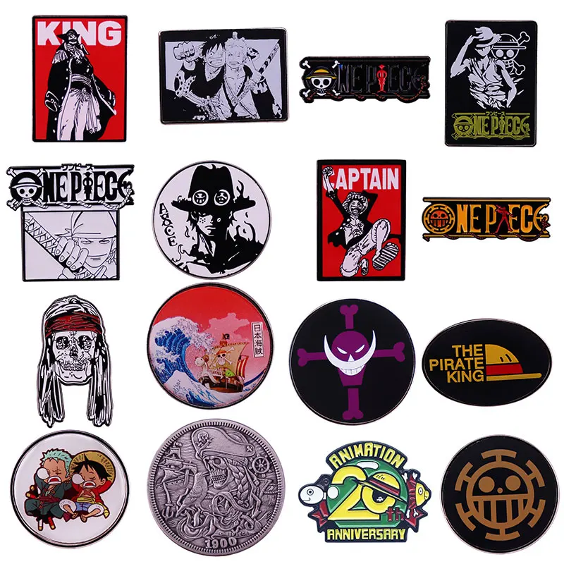 

Japanese Cute Lapel Pins for Backpacks Brooches for Women Badges on Backpack Enamel Pin Manga Jewelry Accessories Wholesale