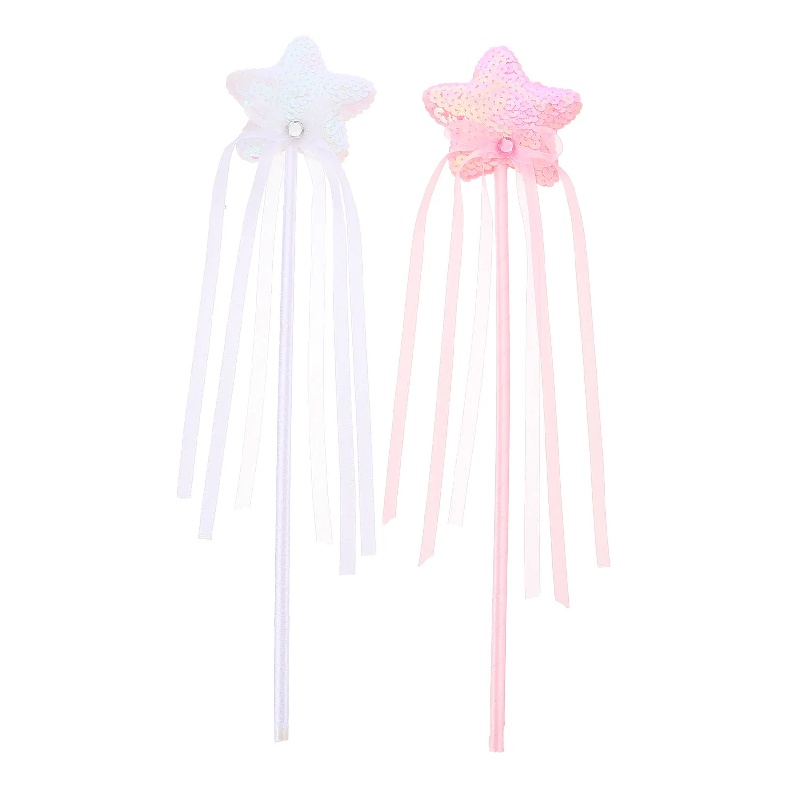 

Wand Party Decor Star Shape Fairy Wands Creative Lovely Prom Props