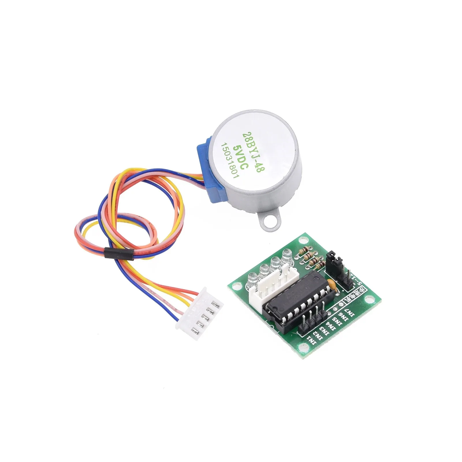 Smart Electronics 28BYJ-48 5 В 4-фазный шаговый двигатель постоянного тока ULN2003 Плата драйвера