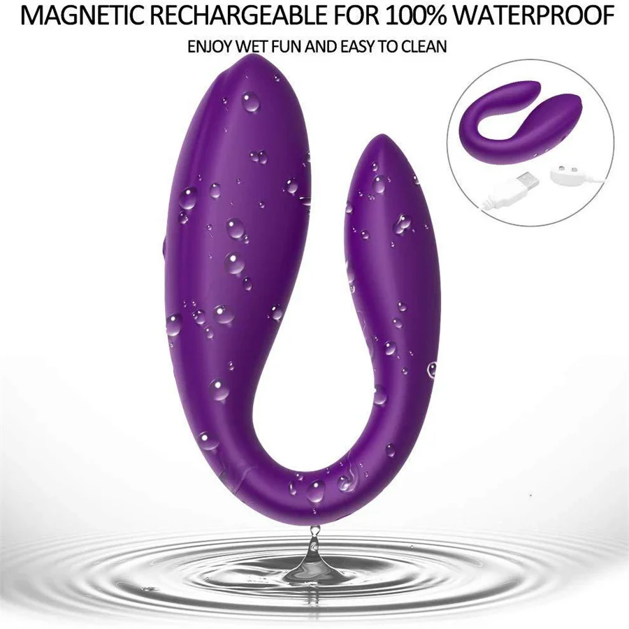 Беспроводной пульт дистанционного управления U-образное вибрирующее яйцо G Spot