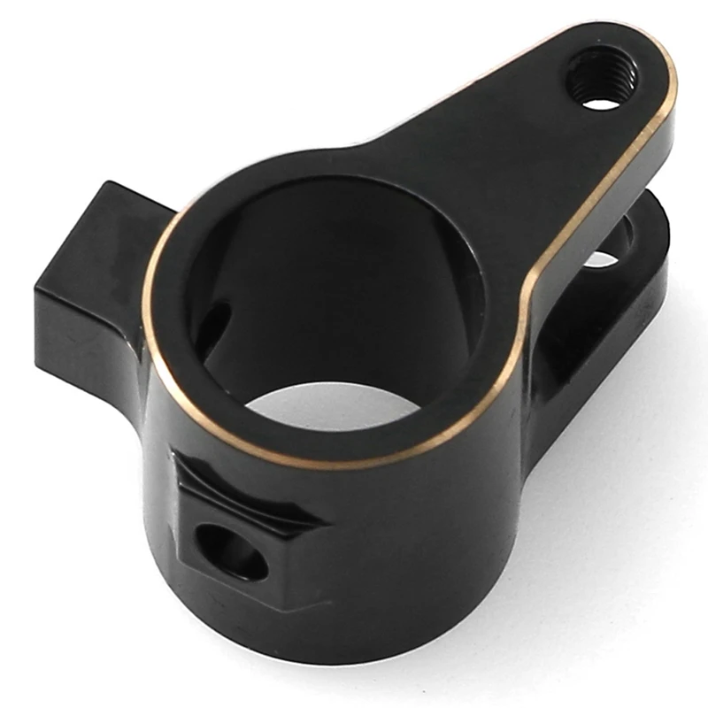 Латунное нижнее крепление для нижнего амортизатора с черным покрытием осевого