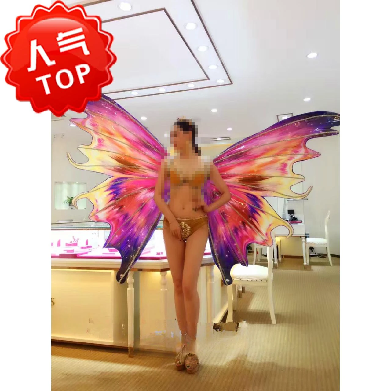 Новая очень большая модель для взрослых реквизит прогулок крылья ангела бабочка