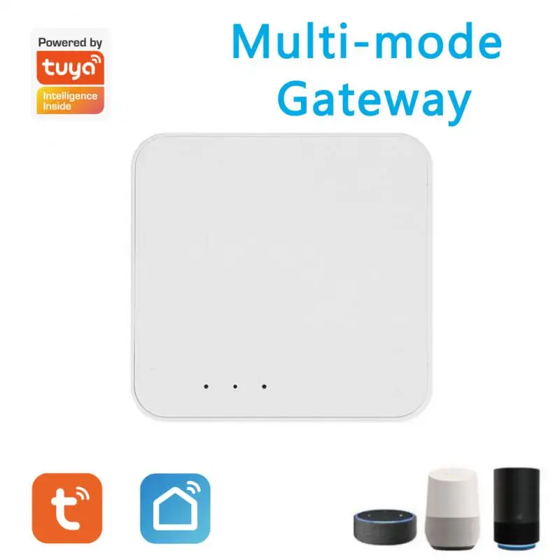 

Беспроводной мостовой хаб с поддержкой дистанционного управления Zigbee Protocol Gateway работает с Alexa Google Home Smart Life Mesh Hub