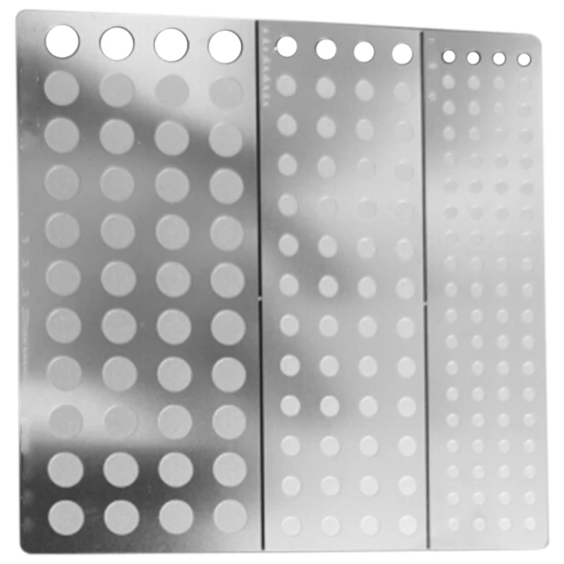 

1/72 1/48 1/35 Scale Static Grass Planting Template Tool For Electrostatic Flock Applicator Scene Sand Table