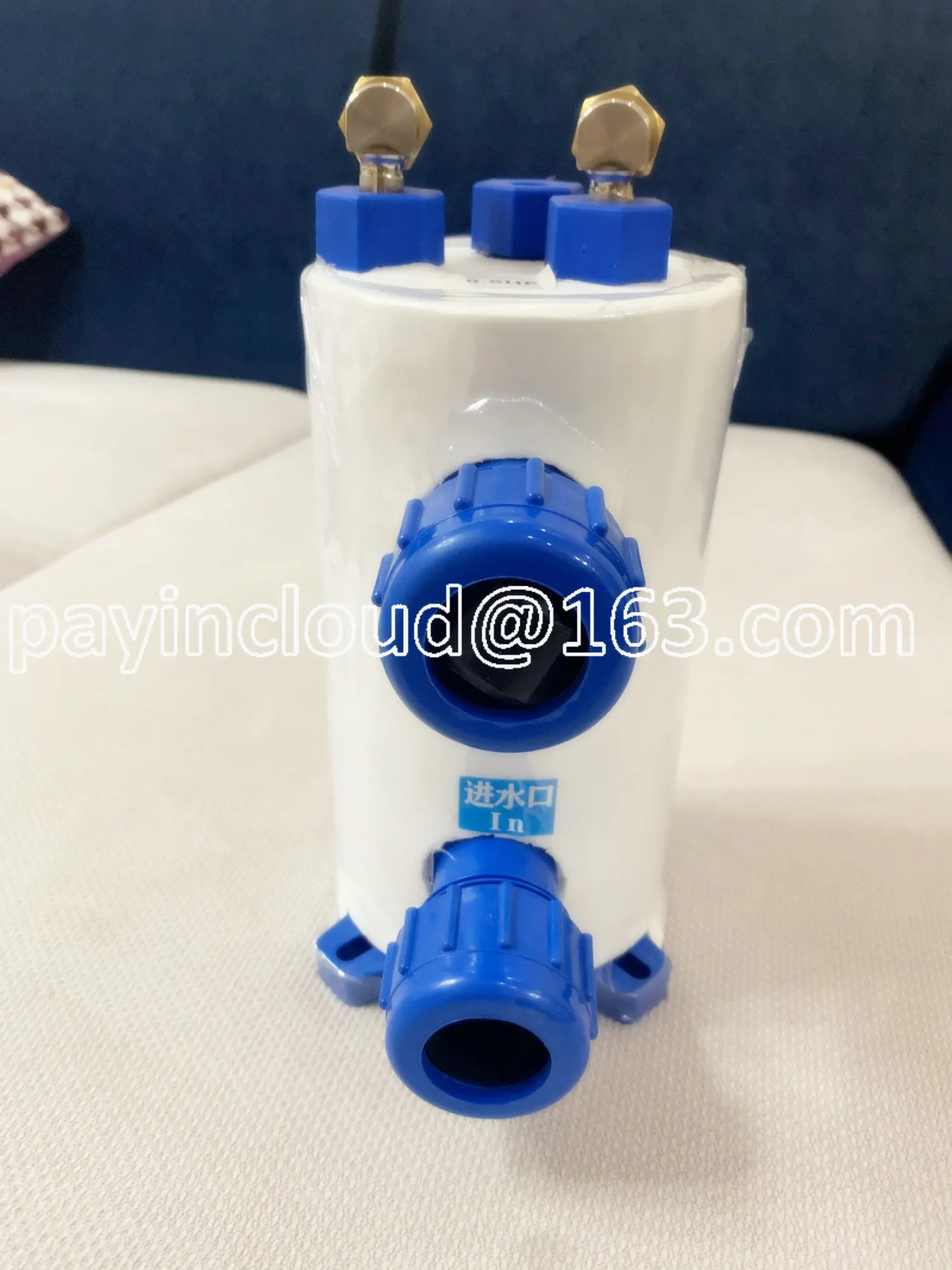 

2022 Новый 0,5hp титановый трубчатый испаритель. Титановый пистолет для холодильника в морской и пресной воде