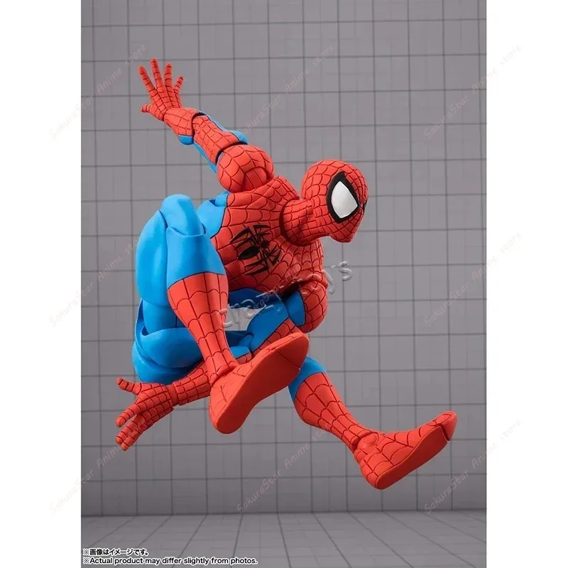 Фото В наличии: Оригинальная фигурка Bandai S.H.Figuarts SHF Spider-Man Gamerverse от SakuraStar Store, аниме-модель с подвижными суставами. №4