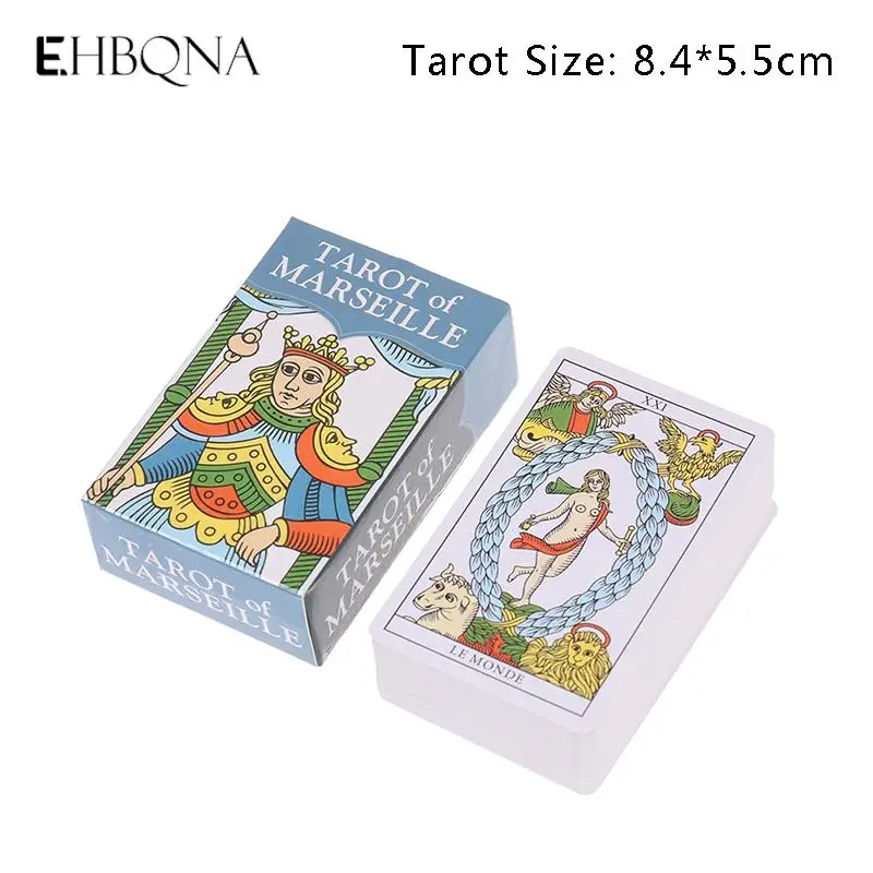 

Мини-Таро Марсель Таро колода для отдыха вечеринки настольная игра пророчество предсказаний о Фортуне Оракл карты