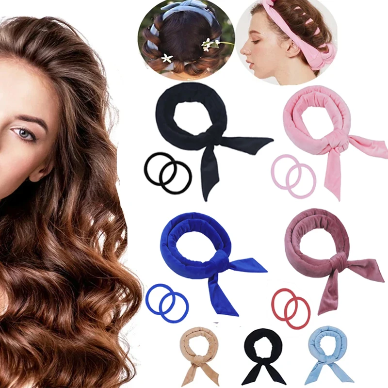 Мягкие бигуди для коротких и длинных волос без нагрева