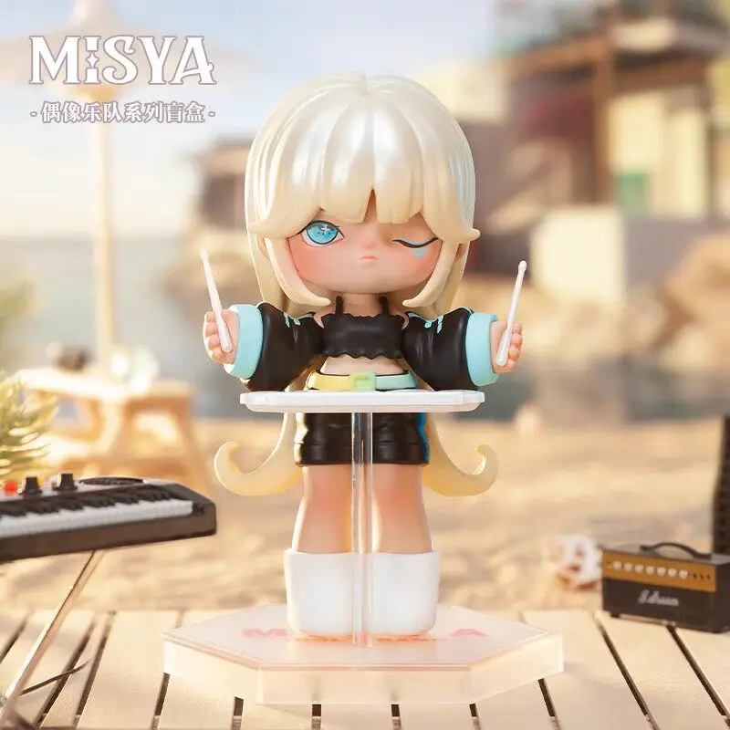 Фото Коллекционные фигурки LUCKY EMMA MISYA из серии Idol Band: милые декоративные аксессуары для рюкзаков, подарки-сюрпризы (Blind Box) №5