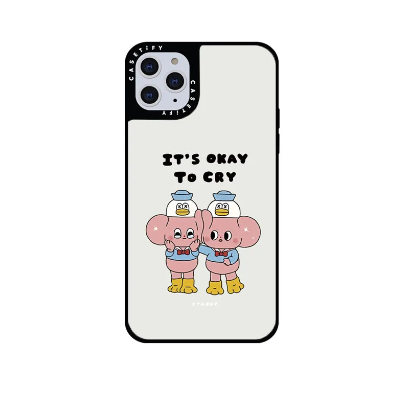 

Зеркальный чехол CASETIFY для IPhone 11 12 13 14ProMax 11 12 13 14Pro XsMax XR 7 8 SE 7P 8P 14Plus, задняя крышка E0526