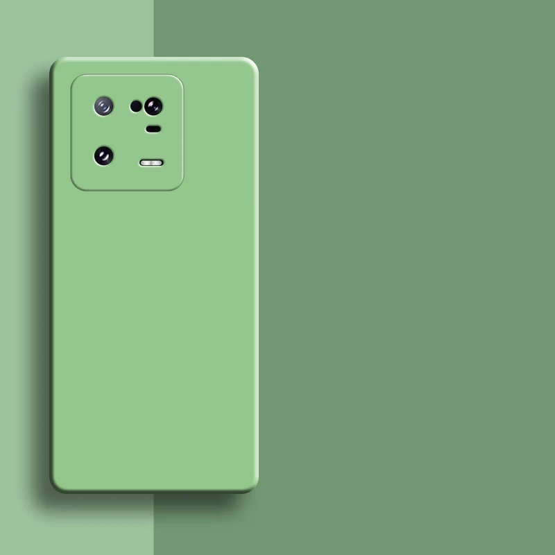 For Xiaomi 13 Pro Case 6.73 inch Original Liquid Silicone Rubber Shockproof Bumper Xiaomi 13 Pro Cover For Xiaomi 13 Pro Fundas