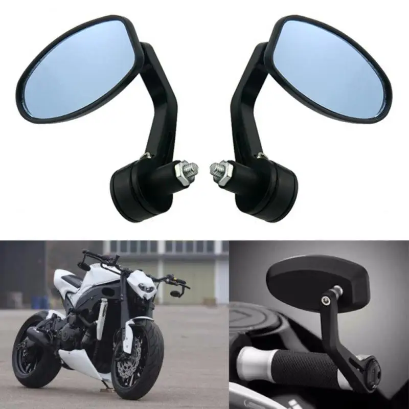 

Mirrors Portable Durable Motorcycle Handle Bar Rearview Mirrors Universal 7/8" Fit Motorcycle Rearview Mirrors