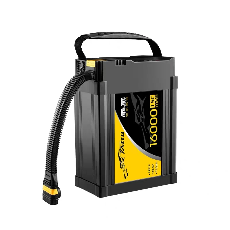 

Rechargeable lipo battery pack UAV 16000mah 44.4v 12s lithium ion batteries