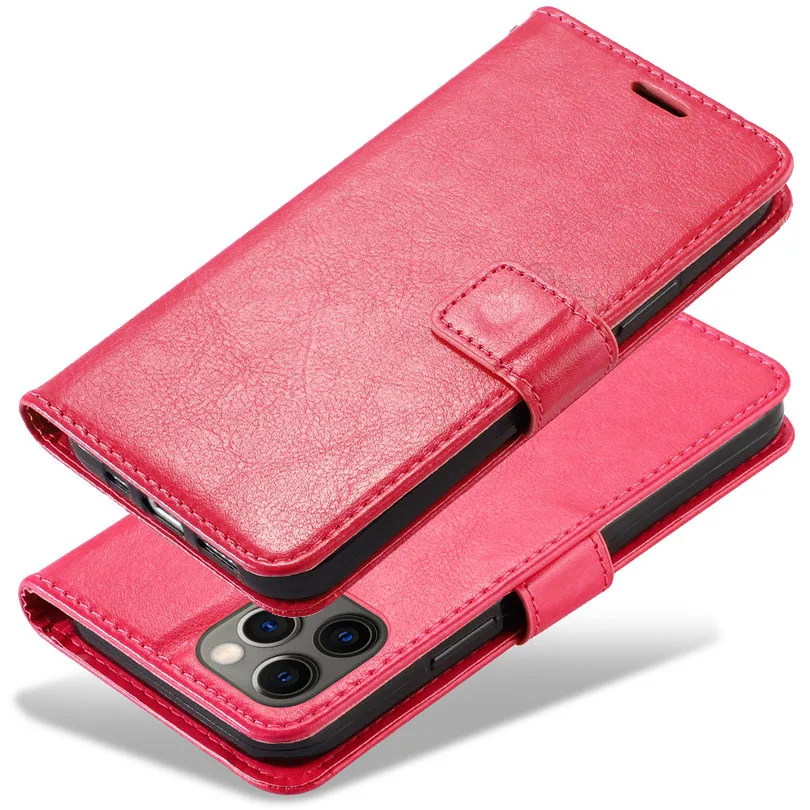 Роскошный однотонный телефон флип-чехол для Redmi Note 10 10S 11 11S 12 12S 13 Pro 4G чехол 12R 11R 11E