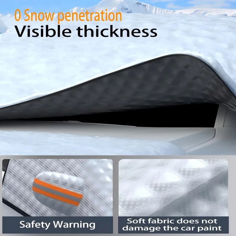 Автомобильный снежный чехол для Changan CS35 Plus Saipa 421P 2018 ~ 2025 2019 защитный переднего