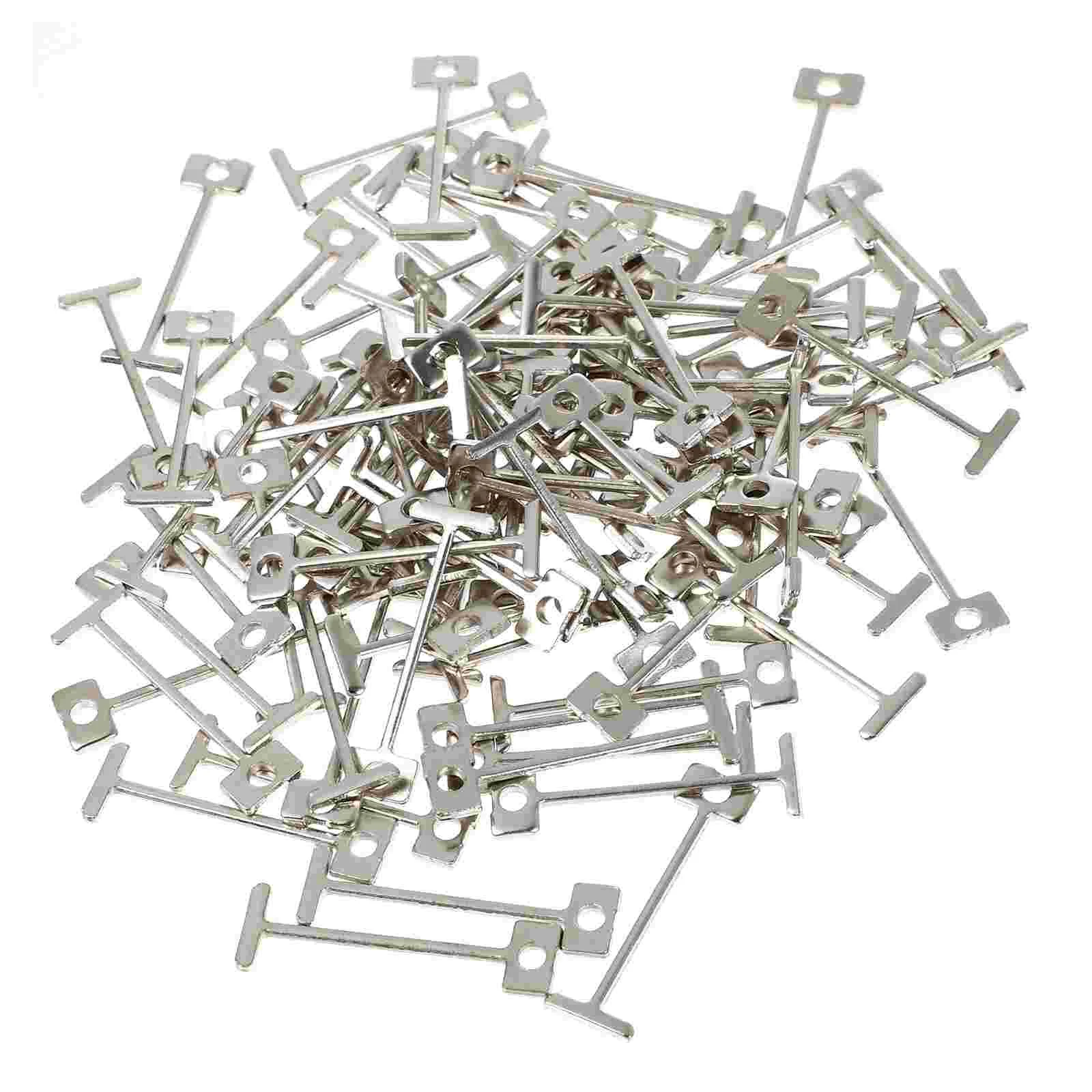 

100 Pcs Tile Leveling Steel Needle Flooring Spacers Replaceable Leveler Parts Pin