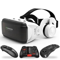 new new vr shinecon g06e 3d glasses mobile phone video movie for 4 7 6 53 helmet cardboard virtual reality smartphone