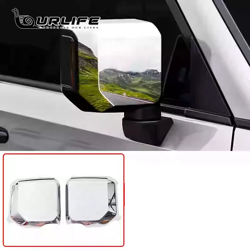 Для Toyota Land Cruiser 250 Prado LC250 2024 2025 крышка зеркала заднего вида боковое крыло защита от