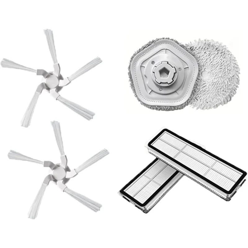 

For Xiaomi Dreame Bot W10 Side Brush Washable Hepa Filter Mop Cloth Robot Vacuum Cleaner Accessories