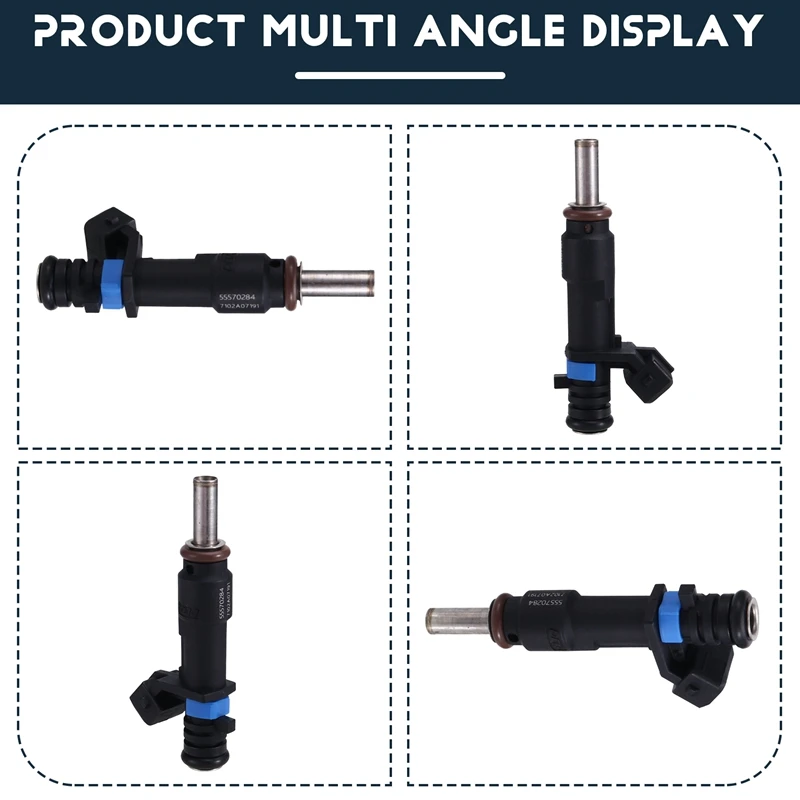 6 шт. топливные форсунки 55570284 832-11226 217-3433 25185231 FJ1153 Для Chevrolet Sonic 2012-18 Cruze 11-16 1.8L-L4