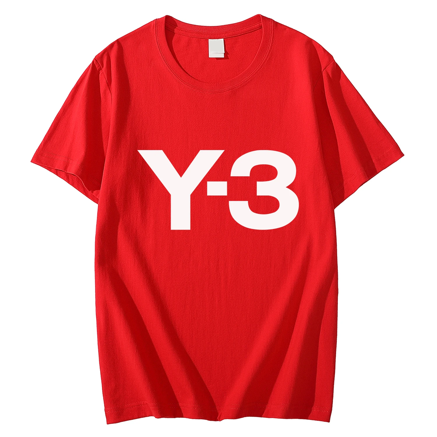 

Simple Original Letter Y-3 High-Quality Printed For Men's And Boys Oversize Sleeve T-shirt 100% Cotton Summer Top Free Shipping