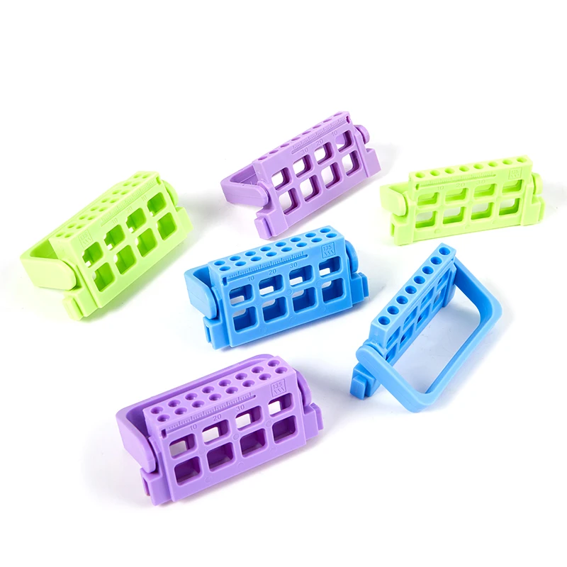 

Portable 16 Holes Dispenser Endodontic Files Drill Storage Stand Holder Dental Endo Root Canal Dental Lab Instrument Bur Rack