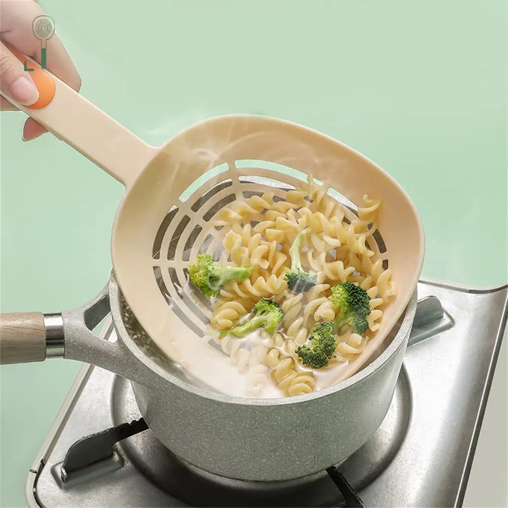 

Filter Durable Long Handle Dumpling Food Grade Safety Colander Home Furnishing Lo Mein Drain High Temperature Resistant Kitchen