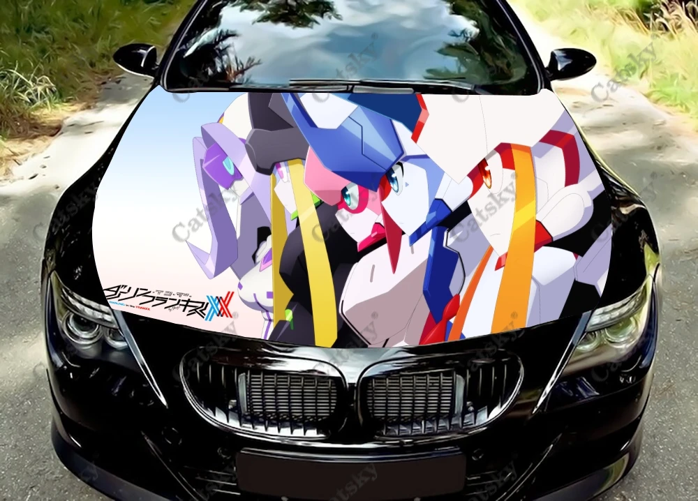 

Защитная виниловая наклейка на капот автомобиля, полноцветная