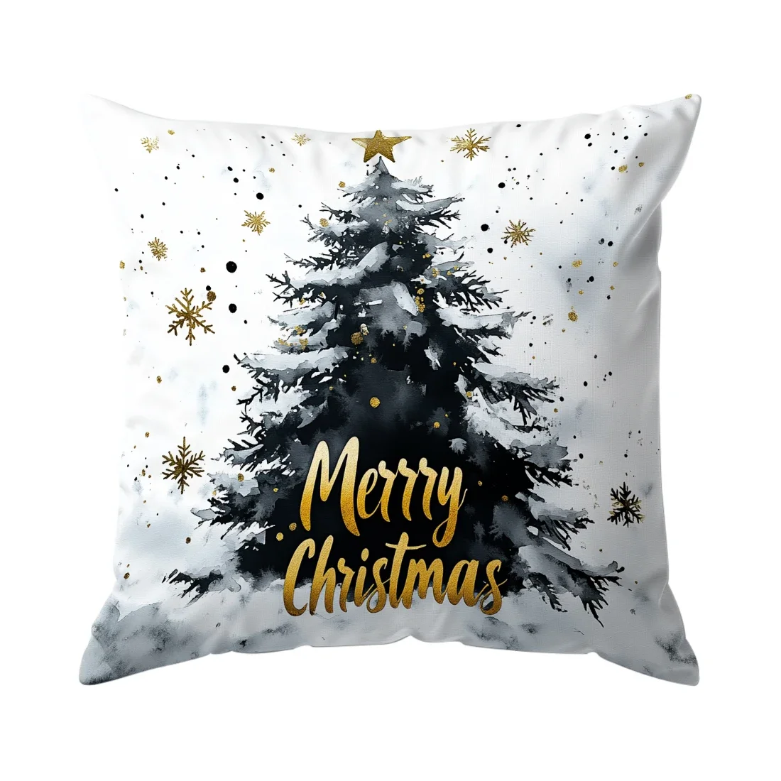 

Декоративная наволочка Merry Christmas полиэстер велюр 40x40 см