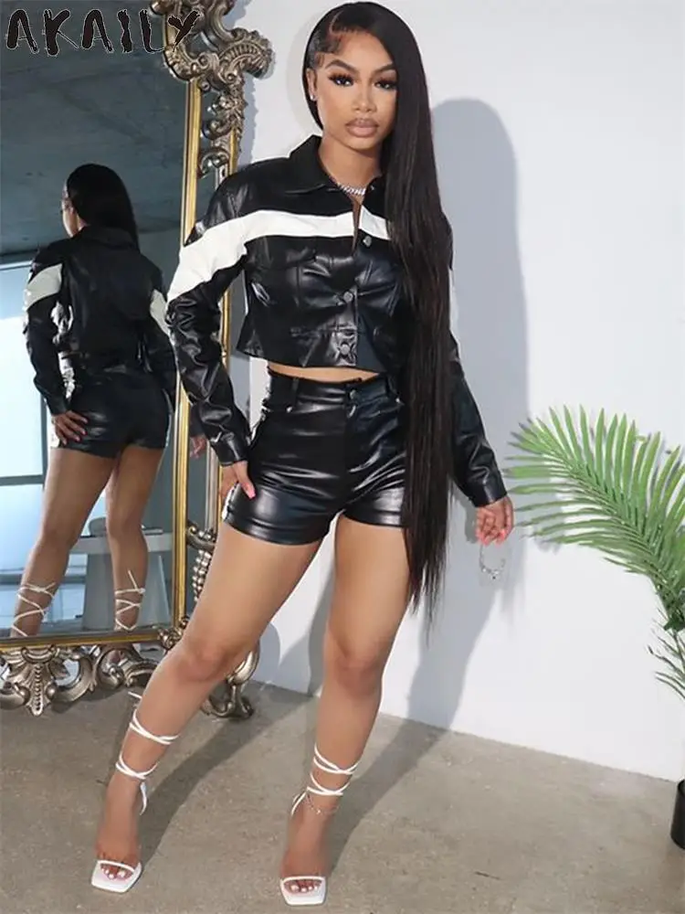 

AKAILY летний оранжевый облегающий комплект из 2 предметов уличная одежда для женщин 2023 короткий топ и свитер на пуговицах короткий подходящий...