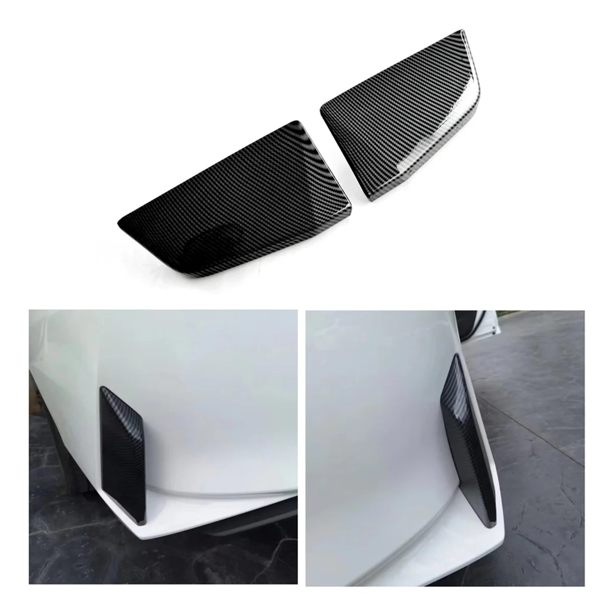 Для Toyota Yaris Ativ/Vios 2023 2024 передняя зеркальная обшивка автомобиля аксессуары для