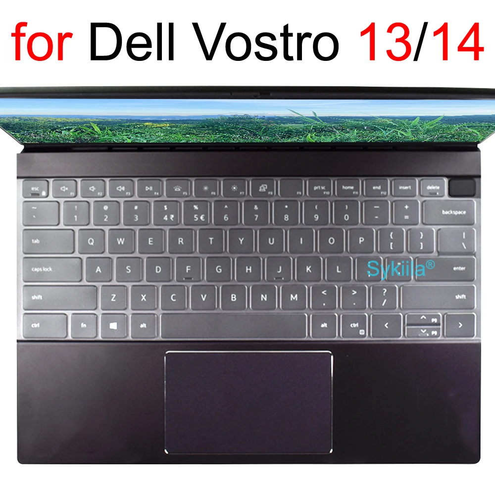 Фото Защитная пленка-чехол для клавиатуры Dell Vostro 13 14 5320 5310 5391 5390 5301 5300 3430 3425 3420 5415 5410 5402 5401 №1