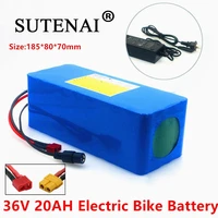 36v battery 10s4p 20ah battery pack 500w high power battery 42v 20000mah e bike electric bicycle bms with xt60 plug 42v charger