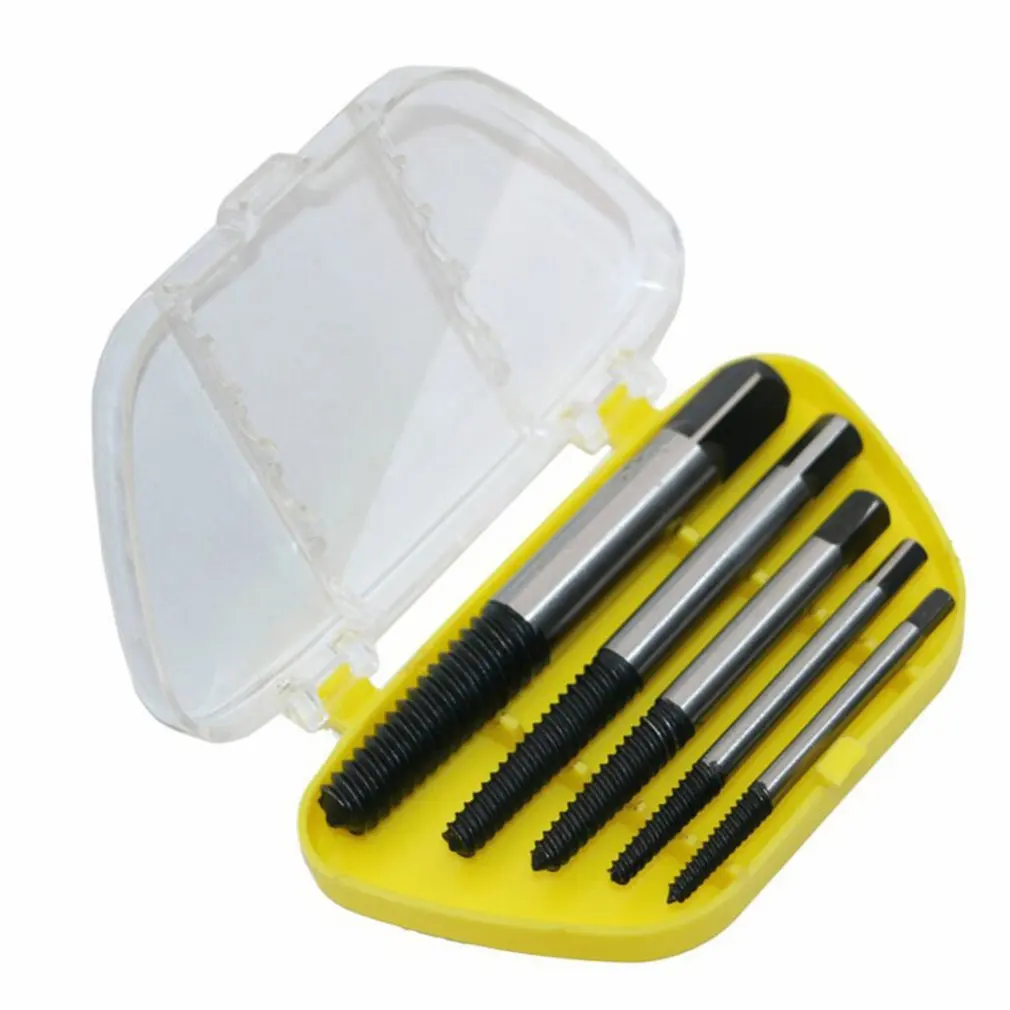 Набор инструментов для извлечения поврежденных винтов комплект из 5 предметов