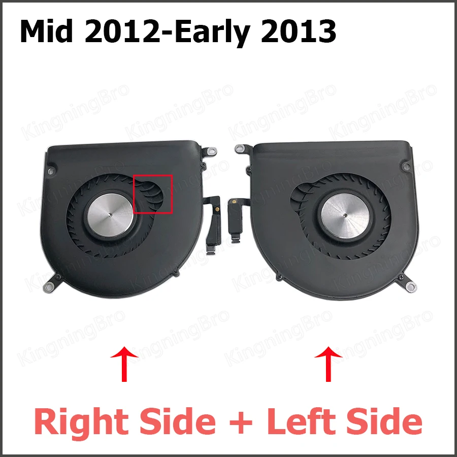 Новый оригинальный вентилятор охлаждения для ЦП A1398 левый и правый MacBook Pro Retina 15