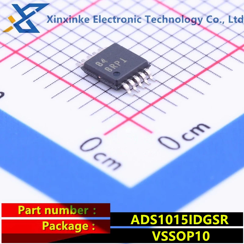 

ADS1015IDGSR BRPI MSOP-10 Analog to Digital Converters - ADC 12B ADC with Int MUX PGA Comp Osc & Ref Data Converter ICs