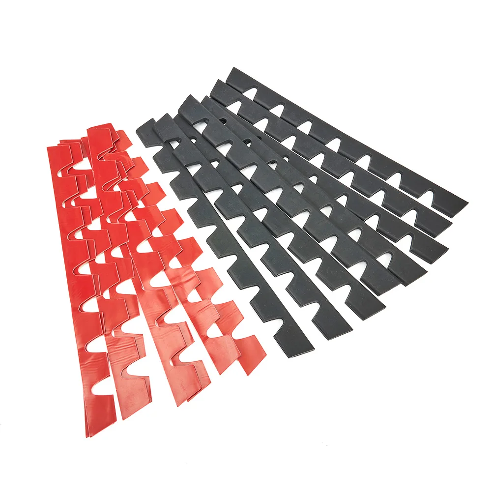 

8PCS Universal Car Bumper Guard Anti-Scratch Kit Scrape Protector Skid Plate DIY Car Front Lip Anti-collision Decorative Strip