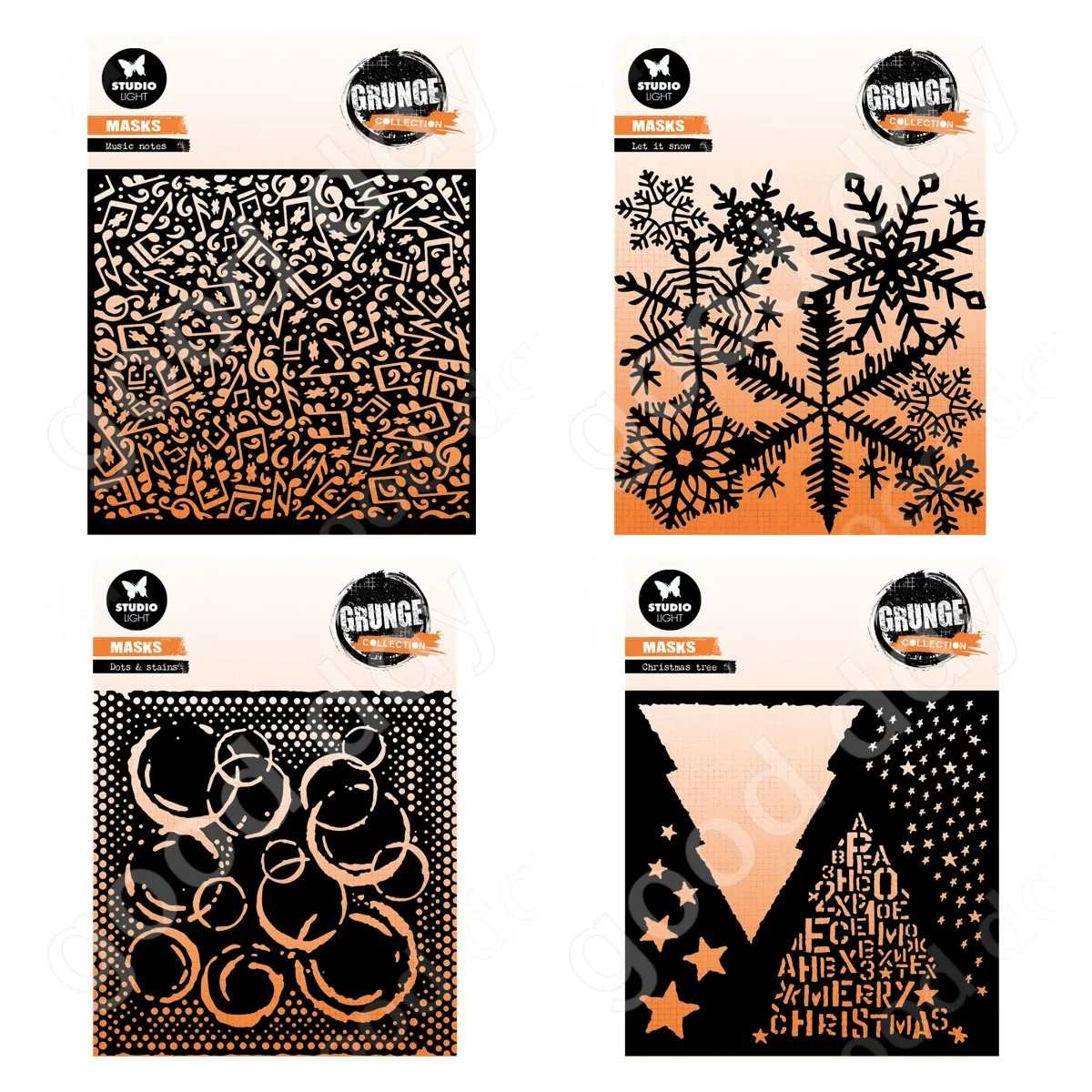 

Christmas Music Notes Snow Layered Production Stencil Scrapbook Diary Decoration Embossing Template Diy Greeting Card Handmade