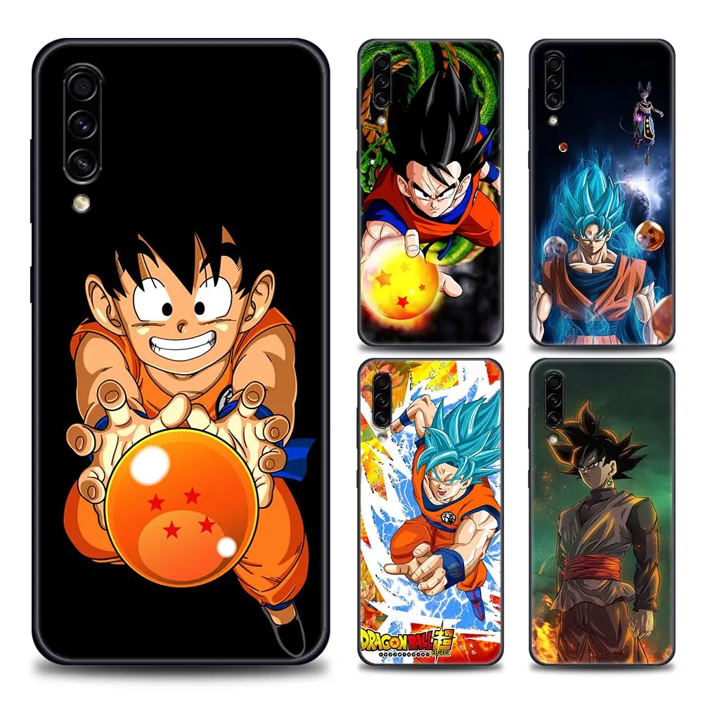 

DragonBall Z Silicone Case For Samsung Galaxy A10 A30s A40 A50 A50s A60 A70 A80 A90 F41 F52 F12 A7 A9 2018 Soft Cover Goku Anime