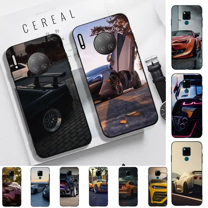 

Sports Cars Phone Case for Huawei Mate 20 10 9 40 30 lite pro X Nova 2 3i 7se
