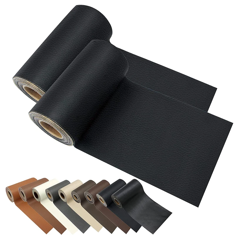 

3" x 60" Self Adhesive Sofa Leather Repair Patches Tape Patch Cuttable Furniture Sofa Vinyl Car Seat Sofa First Aid Patches