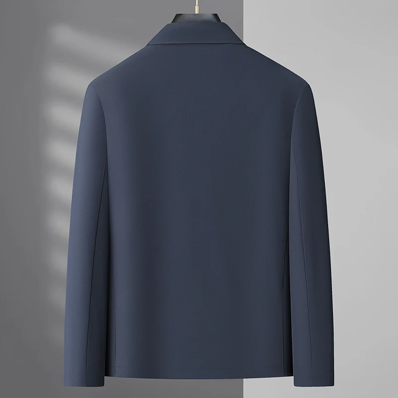 Мужская Весенне-осенняя Однотонная Куртка Повседневная Универсальная