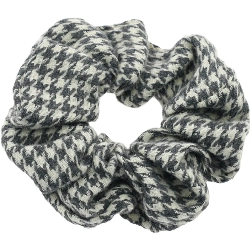 

2pc Korean Retro Elasticity Plaid Korean Hair Ties Scrunchies for Women Girls Ponytail Holder Hair Rings Rope Accessories