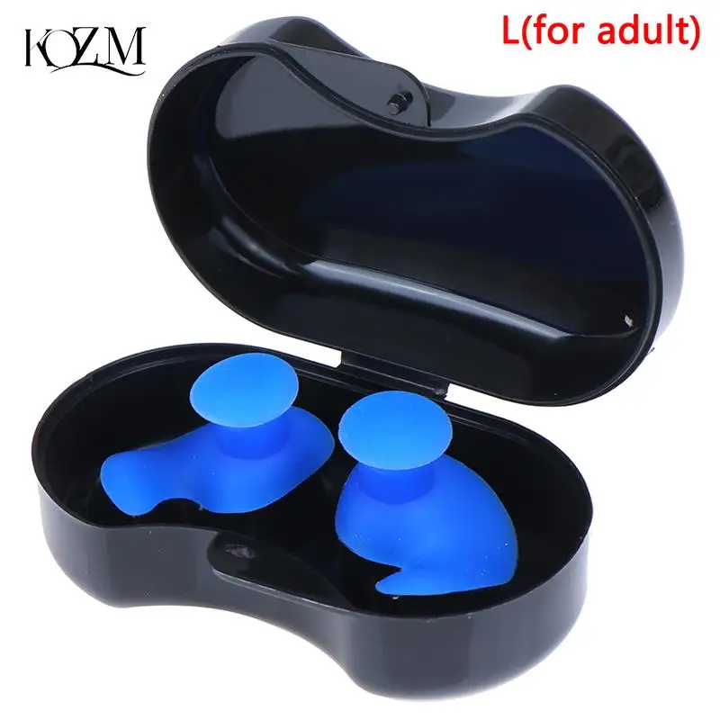 

1 Pair Soft Ear Plugs Environmental Silicone Waterproof Dust-Proof Earplugs Diving Water Sports Swimming Accessories