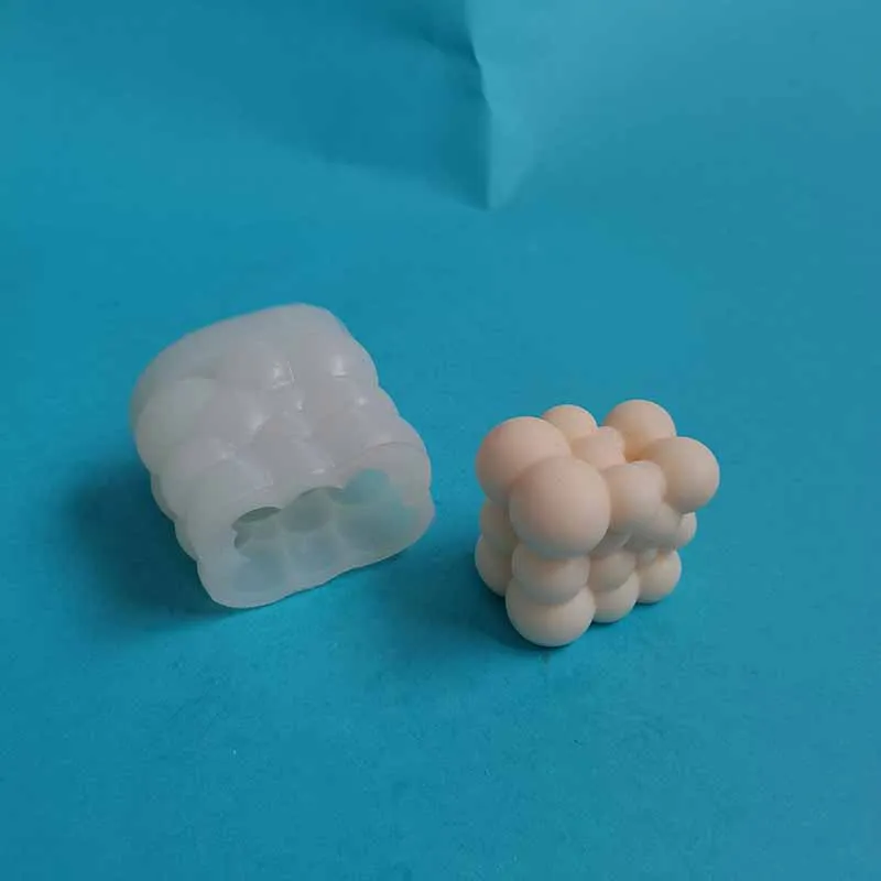 Нерегулярный пузырьковый шар силиконовая форма для свечей геометрический