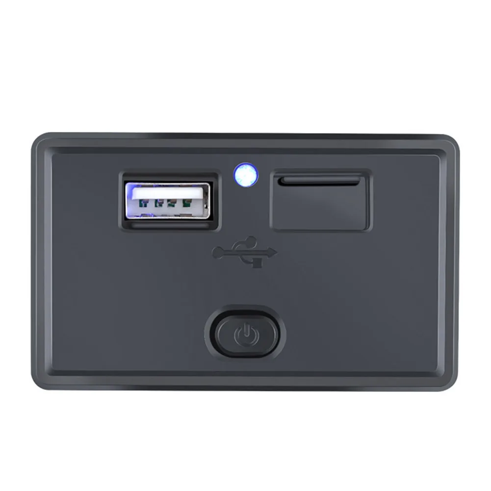 

Dual USB 4.8A Port Fast Charger Socket Power Outlet Panel 12V Motorcycle Car RV Dual USB Car Charger Socket