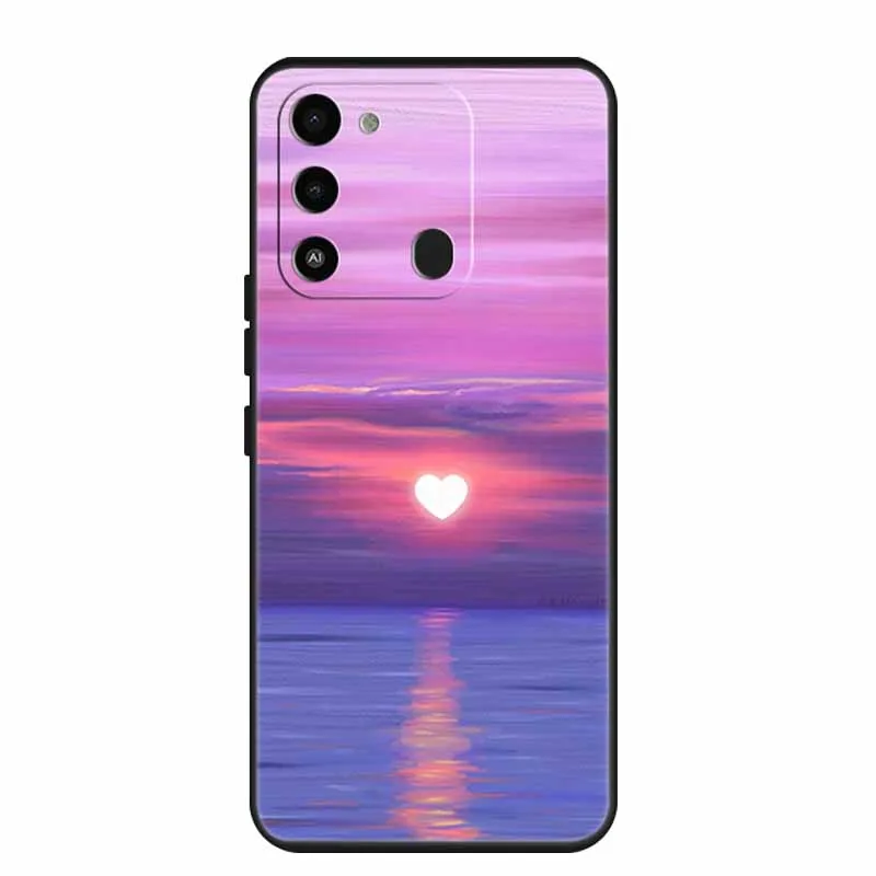 Мягкие силиконовые противоударные Чехлы для телефона из ТПУ Tecno Spark Go 2022 чехол KG5k