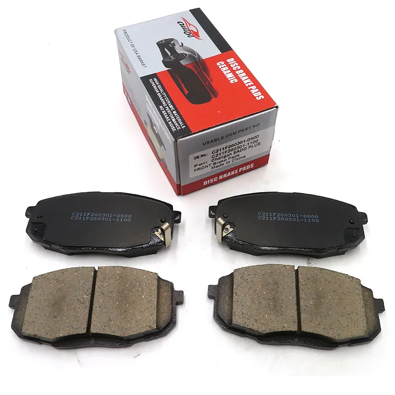 Запчасти Changan Eado plus Тормозные колодки Plus OE No.C211F260301-0600 C211F260301-1100
