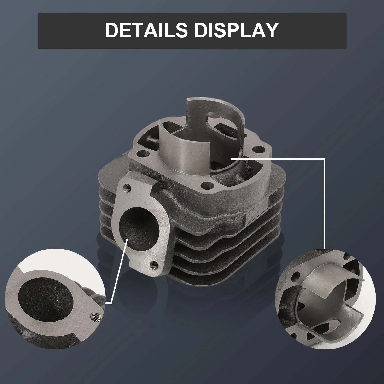 Комплект цилиндров Group 70cc Minarelli Horizontal KT00087 для усилителя скутера Amico Aprilia Atala Benelli Beta