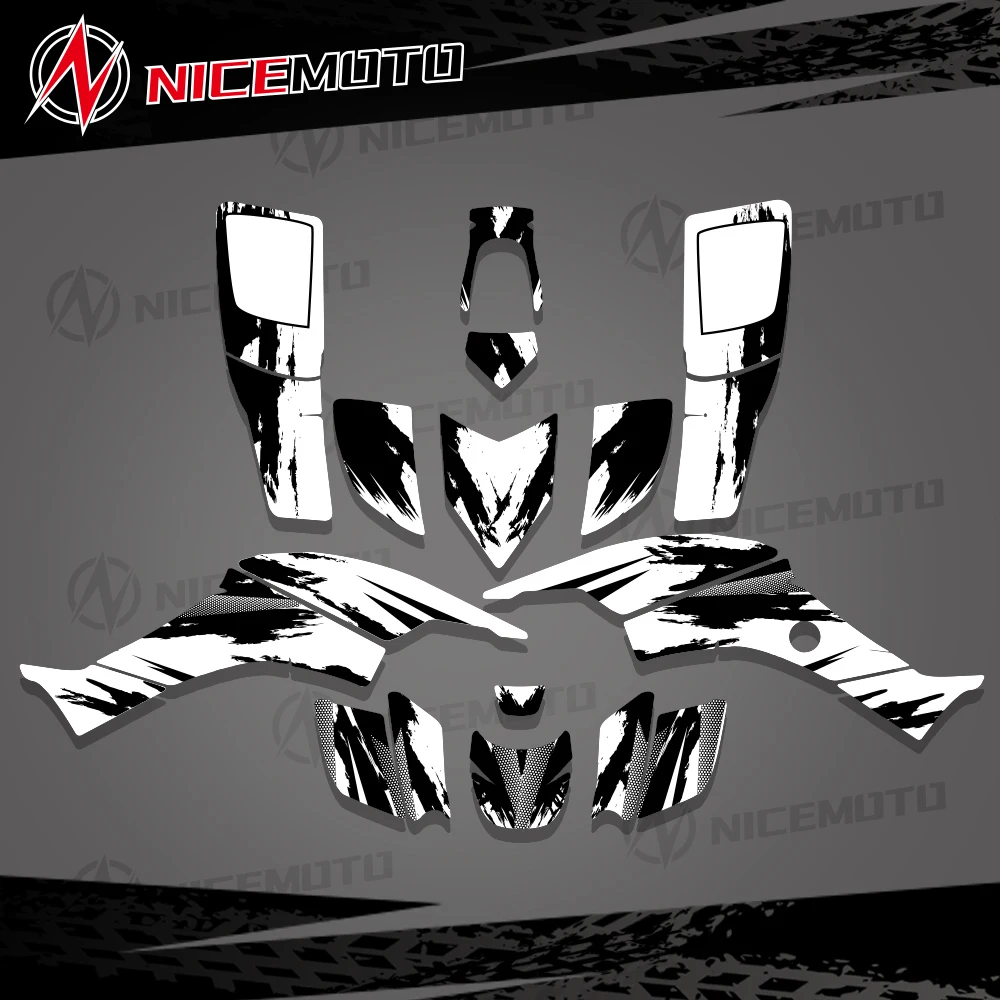 Наклейки NICEMOTO в новом стиле наклейки графические наборы подходят для Honda TRX400EX